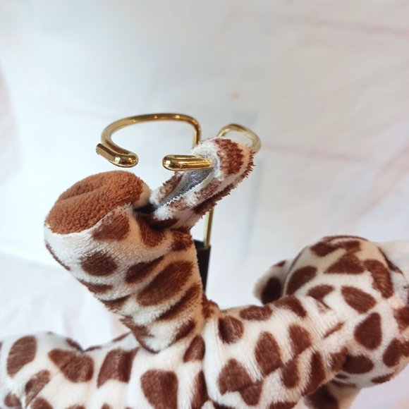 Philips Avent Brown and Cream Giraffe Soothie Snuggle Pacifier Holder 8" - Picture 9 of 9
